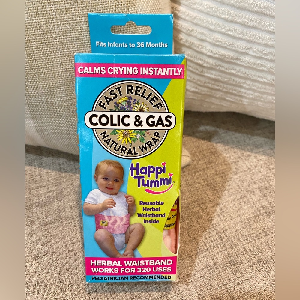 Happy Tummy Calming colic and gas wrap for infant